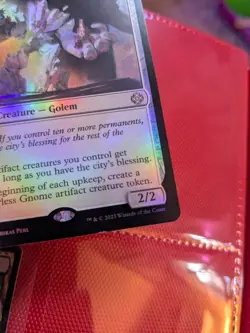 MTG English Illustrious Wanderglyph moderately Played Foil - Image 2