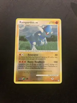 Rampardos 33/123 NM Reverse Holo -Rare Pokemon Card- Mysterious Treasures (9) - Image 1