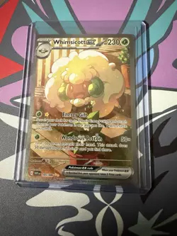 Pokemon TCG Whimsicott EX Scarlet & Violet White Flare Card 165/086 - Image 1