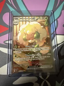 Pokemon TCG Whimsicott EX Scarlet & Violet White Flare Card 165/086 - Image 2