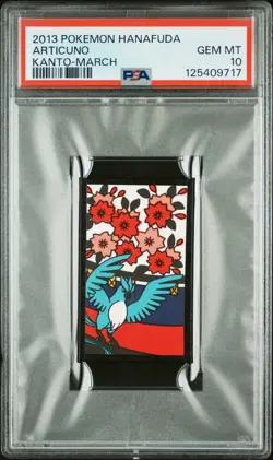 Articuno - Kanto-March - 2013 Hanafuda - Pokemon Card - PSA 10 - Image 1