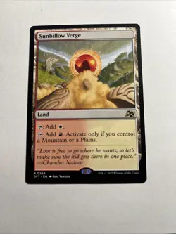 Sunbillow Verge - Aetherdrift MTG Plus Bonus Rare!!! - Image 1