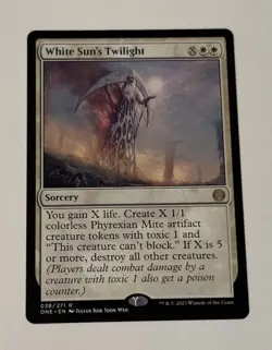 MTG White Sun's Twilight - Phyrexia: All Will Be One LP - Image 1