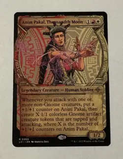 MTG Anim Pakal, Thousandth Moon - The Lost Caverns Of Ixalan SHOWCASE NM - Image 1