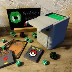 GameBoy Deck Box MTG Pokemon YuGiOh Lorcana Commander EDH - Image 2
