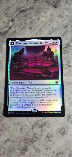 Thousand Moons Smithy The Lost Caverns of Ixalan Foil Legendary Artifact MTG NM - Image 1