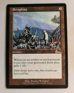 Scrapheap Urza's Legacy LP Lightly Played MTG - Image 1