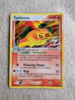 Typhlosion 17/115 Holo EX Unseen Forces Pokemon Tcg [P] - Image 1