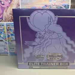 Pokemon TCG Chilling Reign Elite Trainer Box ETB Set Factory Sealed 2 Cover Arts - Image 2