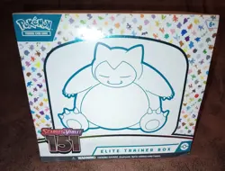 Pokemon TCG Scarlet & Violet 151 ETB Elite Trainer Box Sealed New Box Snorlax - Image 1