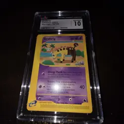 Pokemon Skyridge Set Regular Finish Girafarig eReader 58/144 CGC 10! Mint! - Image 1