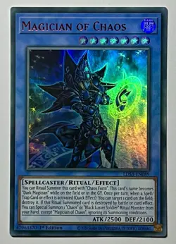 Ebon Illusion Magician LDS3-EN089 (NM) Red Ultra Rare 1st Edition YuGiOh! TCG - Image 1