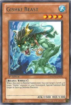Gishki Beast - PHSW-EN095 - Rare - 1st Edition x1 - Lightly Played - Image 1