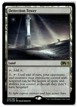 MTG Foil Detection Tower - Prerelease Cards Moderately Played English - Image 1