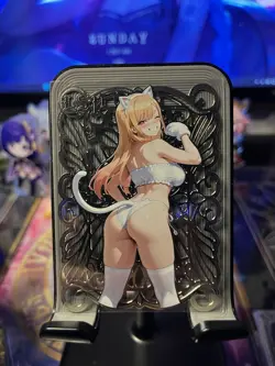 Goddess Story Metal Card Serialized Anime Waifu Random Serial # - Image 1