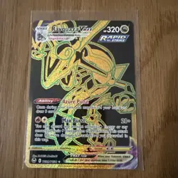 Rayquaza VMAX TG29/TG30 Silver Tempest Holo Gold Secret Rare Pokemon TCG Card - Image 1