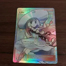 Lillie Full Art 147/149 SM Base Set Holo 2017 NM Card - Image 2