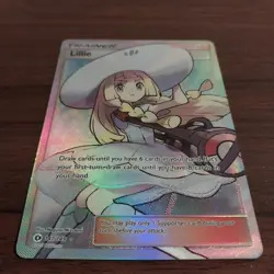 Lillie Full Art 147/149 SM Base Set Holo 2017 NM Card - Image 3