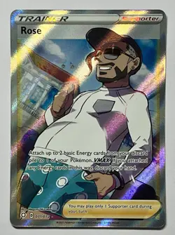 Rose 071/072 (LP) Ultra Rare Sword & Shield: Shining Fates 2021 Pokemon Card - Image 1