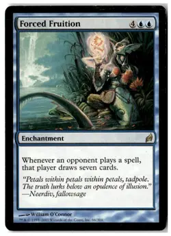 MTG Forced Fruition - Lorwyn Moderately Played English - Image 1