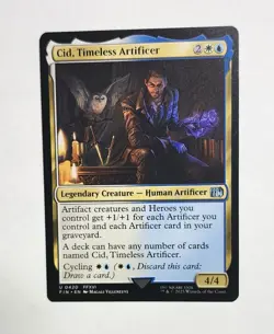 Cid, Timeless Artificer (0420) Final Fantasy Regular NM MTG - Image 1