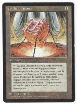 ►Magic-Style◄ MTG - Mana Vault - French Revised FBB - Good/Played - Image 1