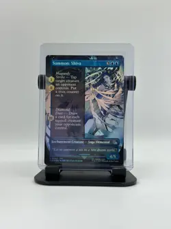 MTG, Summon: Shiva FOIL (Borderless) 362 $3 ORDER MIN - Foil - FIN - Magic Gathe - Image 1