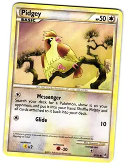 Pokemon Call of Legends Pidgey #67/95 Common Lightly played - Image 1