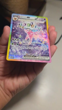 Espeon EX 155/131 - Prismatic Evolutions Special Illustration Rare Pokemon TCG - Image 2