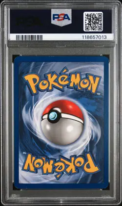 1999 POKEMON BASE SET UNLIMITED #1 ALAKAZAM-HOLO PSA 8 - Image 2