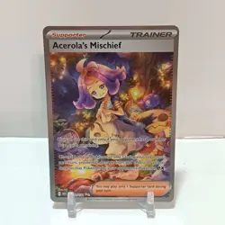 Pokemon Acerola's Mischief 183/132 NM Mega Evolution - Image 1