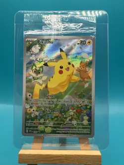 Pokemon Pikachu SVP 027 Scarlet & Violet Paldea Evolved ETB Promo SEALED - Image 1
