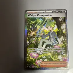 Wally's Compassion 186/132 Pokemon Mega Evolution SIR Near Mint - Image 1