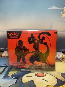 Pokemon TCG: SV 10 Destined Rivals - Pokemon Center ETB Elite Trainer Box SEALED - Image 1