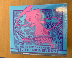 Fusion Strike Pokemon Center Sword & Shield Elite Trainer Box ETB Sealed - Image 1