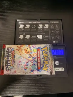Pokemon TCG Prismatic Evolutions Heavy Booster Pack 23.83g - Image 2