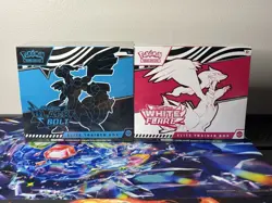 Pokemon Black Bolt and White Flare Elite Trainer Box ETB Set of 2 Sealed New - Image 1
