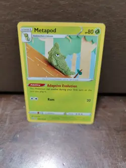 Pokemon TCG Metapod Rebel Clash 002/192 Regular Uncommon EX - Image 1
