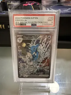 Kingdra EX SVP 131 Promo Shrouded Fable Pokemon TCG PSA 9 - Image 1