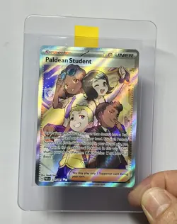 Paldean Student 231/091 (NM) IR Scarlet & Violet: Paldean Fates 2024 Pokemon - Image 3