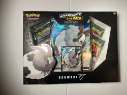 2020 | Pokemon | TCG | Champions Path | Dubwool V Collection Box | New | Sealed - Image 1