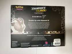 2020 | Pokemon | TCG | Champions Path | Dubwool V Collection Box | New | Sealed - Image 2