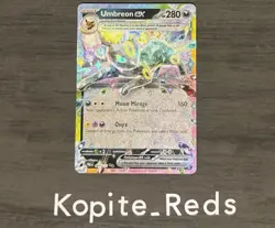 Pokemon TCG - Umbreon ex - Prismatic Evolutions - Scarlet & Violet - 060/131 - Image 1