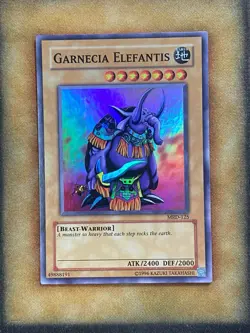 Yugioh Garnecia Elefantis MRD-125 Super Rare 2017 Print NM - Image 1