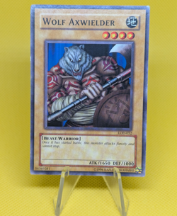YuGiOh - Wolf Axwielder - LOD-052 - Common Unlimited - Image 1
