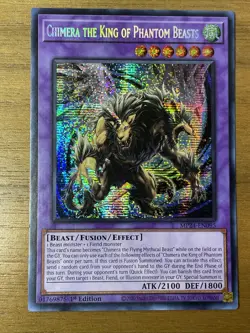 Yu-Gi-Oh - Chimera the King of Phantom Beasts - MP23-EN095 - Prismatic Rare - Image 1