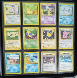 GD-NM Pokemon Neo Genesis 2000 Unlimited Pokemon Cards Your Pick - Image 1