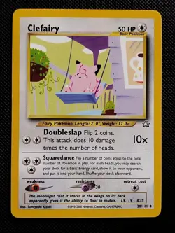 GD-NM Pokemon Neo Genesis 2000 Unlimited Pokemon Cards Your Pick - Image 3