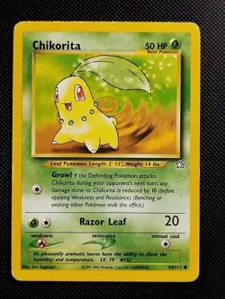 GD-NM Pokemon Neo Genesis 2000 Unlimited Pokemon Cards Your Pick - Image 5