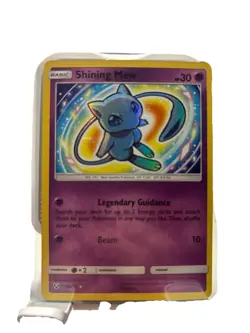Pokemon TCG Shining Mew Holo Rare Card 40/73 Shining Legends - Image 1